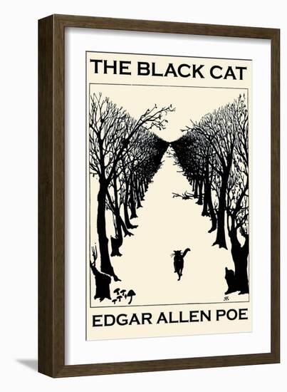 The Black Cat-Jason Pierce-Framed Art Print