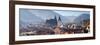 The Black Church and Clock Tower, Piata Sfatului, Brasov, Transylvania, Romania-Doug Pearson-Framed Photographic Print