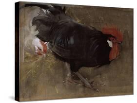 The Black Cock-Joseph Crawhall-Stretched Canvas