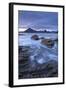 The Black Cuillin Mountains from the Rocky Shores of Elgol, Isle of Skye, Scotland-Adam Burton-Framed Photographic Print