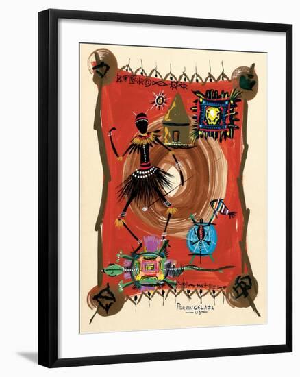 The Black Dance 1, 2003-Oglafa Ebitari Perrin-Framed Giclee Print