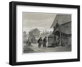 The Black Death Kills of Two Thirds of the Norwegian Population-P.n. Arbo-Framed Art Print