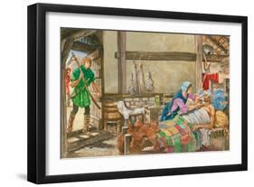 The Black Death-Peter Jackson-Framed Giclee Print