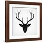 The Black Deer-Ruben Ireland-Framed Art Print