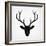 The Black Deer-Ruben Ireland-Framed Art Print