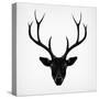 The Black Deer-Ruben Ireland-Stretched Canvas