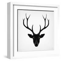 The Black Deer-Ruben Ireland-Framed Art Print