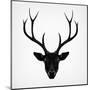 The Black Deer-Ruben Ireland-Mounted Art Print