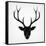 The Black Deer-Ruben Ireland-Framed Stretched Canvas