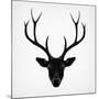 The Black Deer-Ruben Ireland-Mounted Art Print