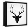 The Black Deer-Ruben Ireland-Framed Stretched Canvas