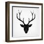 The Black Deer-Ruben Ireland-Framed Art Print