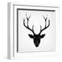 The Black Deer-Ruben Ireland-Framed Art Print