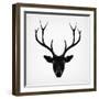 The Black Deer-Ruben Ireland-Framed Art Print