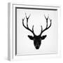 The Black Deer-Ruben Ireland-Framed Art Print