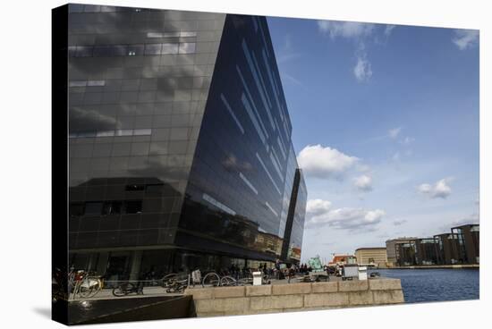 The Black Diamond Building, Housing the Royal Library, Copenhagen, Denmark, Scandinavia, Europe-Yadid Levy-Stretched Canvas