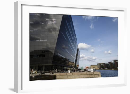 The Black Diamond Building, Housing the Royal Library, Copenhagen, Denmark, Scandinavia, Europe-Yadid Levy-Framed Photographic Print