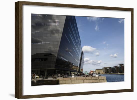 The Black Diamond Building, Housing the Royal Library, Copenhagen, Denmark, Scandinavia, Europe-Yadid Levy-Framed Photographic Print