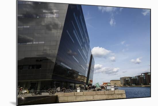 The Black Diamond Building, Housing the Royal Library, Copenhagen, Denmark, Scandinavia, Europe-Yadid Levy-Mounted Photographic Print