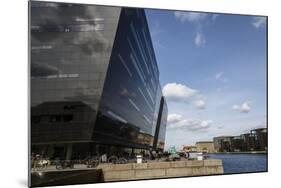 The Black Diamond Building, Housing the Royal Library, Copenhagen, Denmark, Scandinavia, Europe-Yadid Levy-Mounted Photographic Print