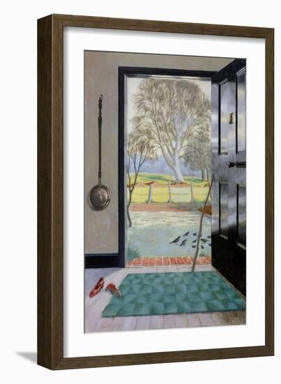 The Black Door-Harold Jones-Framed Giclee Print