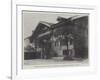 The Black Eagle Hotel, Grindelwald, Recently Destroyed by Fire-null-Framed Giclee Print