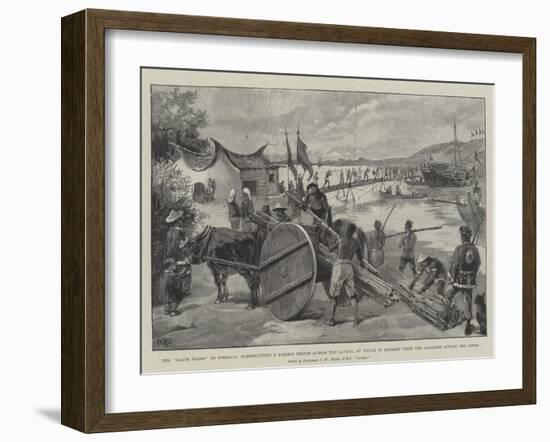 The Black Flags in Formosa-William Heysham Overend-Framed Giclee Print