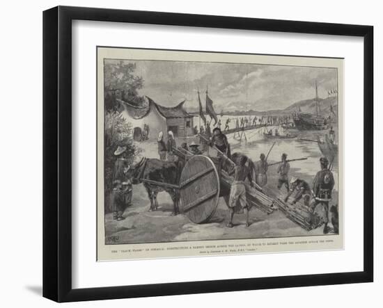 The Black Flags in Formosa-William Heysham Overend-Framed Giclee Print