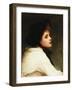 The Black Hat, 1892-Philip Hermogenes Calderon-Framed Giclee Print