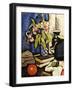 The Black Hat-George Leslie Hunter-Framed Giclee Print