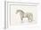 The Black Horse-Thomas Bewick-Framed Giclee Print