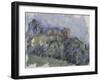 The Black House-Paul Cézanne-Framed Giclee Print