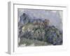 The Black House-Paul Cézanne-Framed Giclee Print