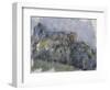 The Black House-Paul Cézanne-Framed Giclee Print