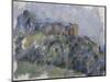 The Black House-Paul Cézanne-Mounted Giclee Print