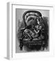 The Black Kitten-John Tenniel-Framed Giclee Print