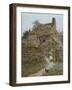 The Black Kitten-Helen Allingham-Framed Giclee Print