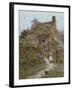 The Black Kitten-Helen Allingham-Framed Giclee Print