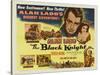 The Black Knight, UK Movie Poster, 1954-null-Stretched Canvas