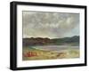 The Black Lake, 1872-Gustave Courbet-Framed Giclee Print