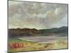 The Black Lake, 1872-Gustave Courbet-Mounted Giclee Print