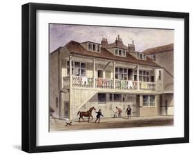 The Black Lion Inn, Whitefriars Street, London, C1855-Thomas Hosmer Shepherd-Framed Giclee Print