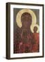 The Black Madonna of Jasna Gora, Byzantine-Russian Icon, 14th Century-null-Framed Giclee Print