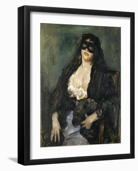 The Black Mask-Lovis Corinth-Framed Giclee Print