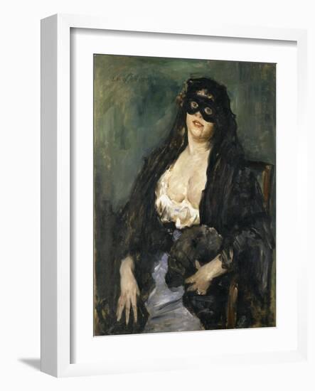 The Black Mask-Lovis Corinth-Framed Giclee Print