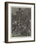 The Black Mountain Expedition, Ghazi Attack on an Advanced Post at Ghazikot-Richard Caton Woodville II-Framed Giclee Print