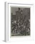 The Black Mountain Expedition, Ghazi Attack on an Advanced Post at Ghazikot-Richard Caton Woodville II-Framed Giclee Print