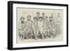 The Black Mountain Expedition, Prisoners in the Fort of Oghi, Hazara-null-Framed Giclee Print