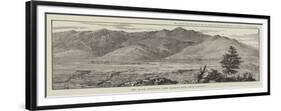 The Black Mountain, View Looking West from Bagrwan-null-Framed Giclee Print