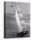 The Black Pearl Sailing Off of Martha's Vineyard-Alfred Eisenstaedt-Stretched Canvas